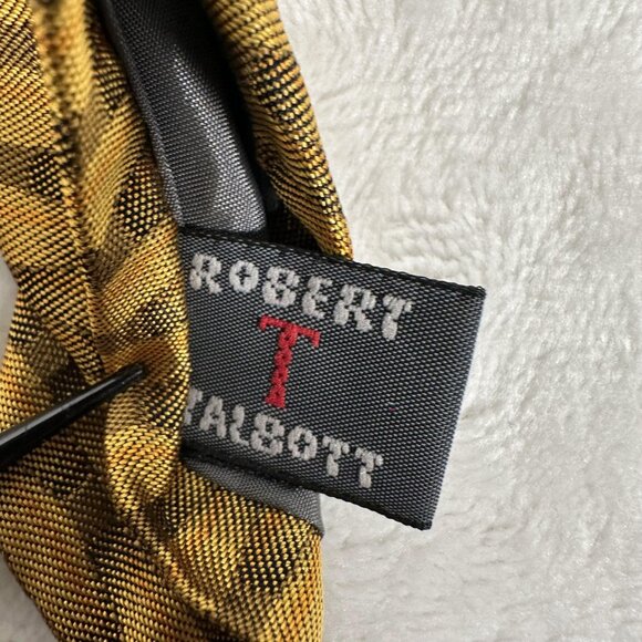 Robert Talbott Nordstrom Tie Hand Sewn Silk Made in USA W 4 x L 60 1/8 Abstract - Picture 6 of 10